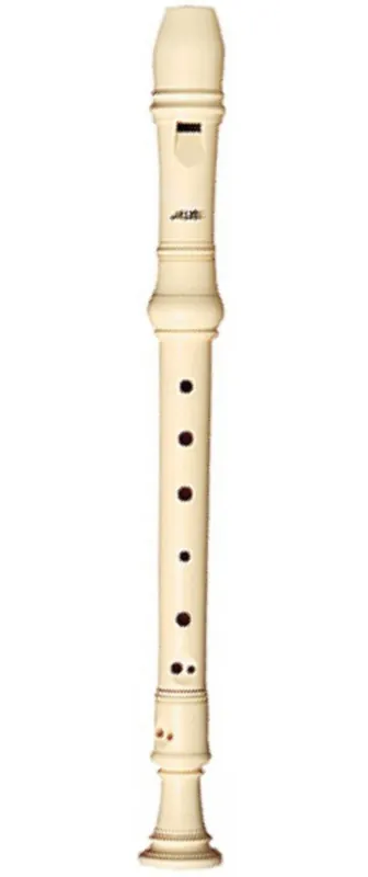 Nouveauté Aulos Soprano Recorder - Baroque Fingering - Ivory