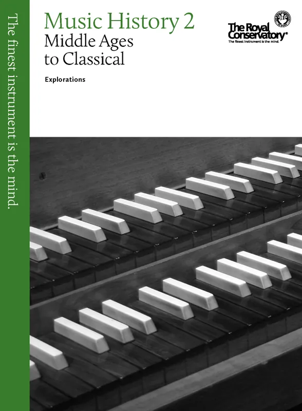 Frederick Harris Music Company Explorations Music History 2 Middle Ages to Classical - Lopinsky/Ringhofer/Zarins - Book Meilleur Prix