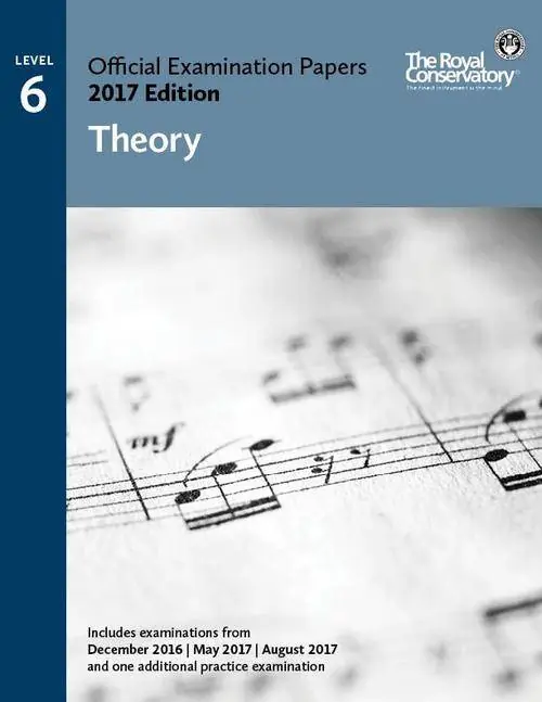Nouvel Arrivage Frederick Harris Music Company RCM Official Examination Papers Theory, Level 6 - 2017 Edition - Book