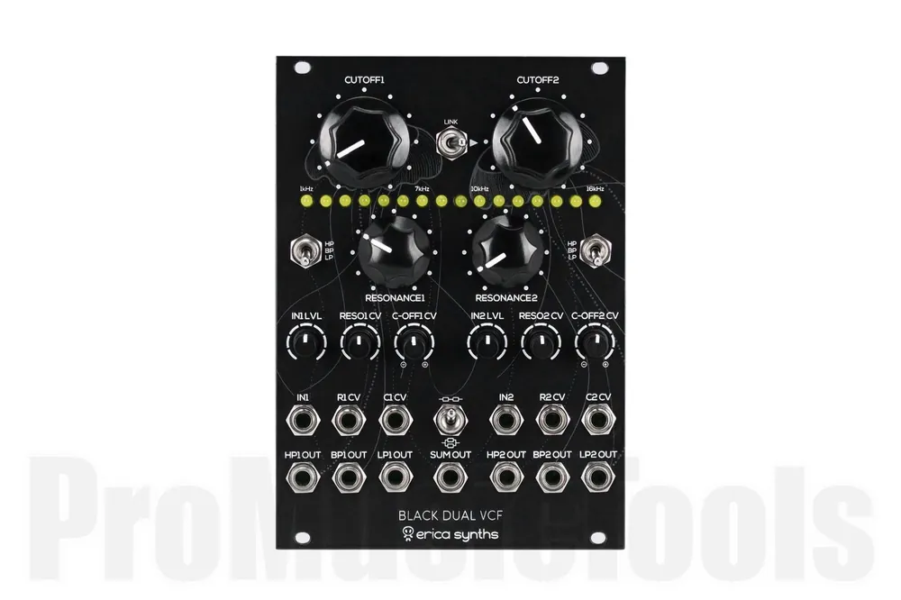 Erica Synths Black Dual VCF Commande En Gros