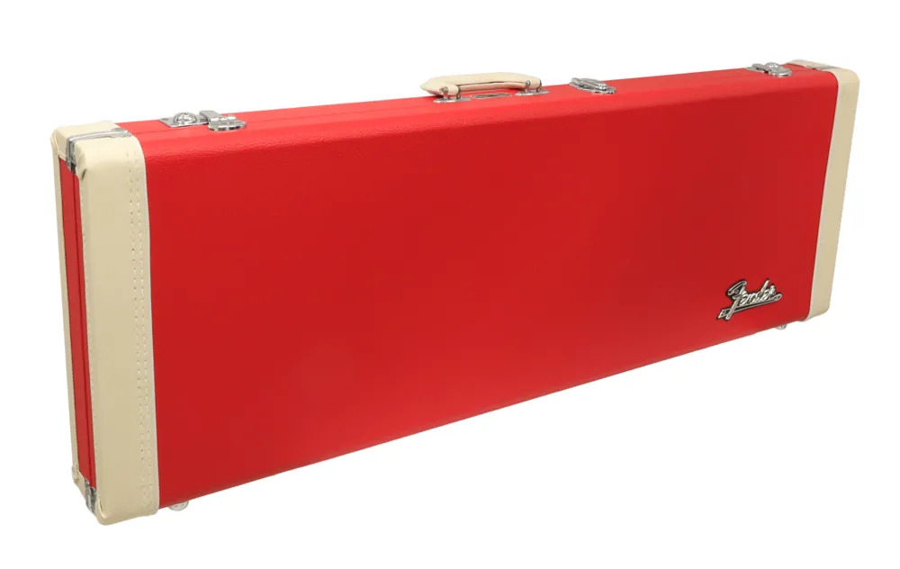 Certifié Fender Classic Series Wood Case for Strat/Tele - Dakota Red