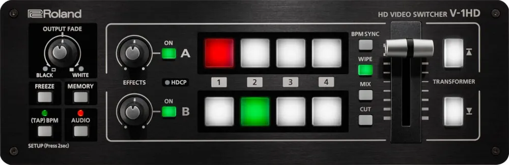 Satisfait Ou Remboursé Roland V-1HD High Definition Video Switcher