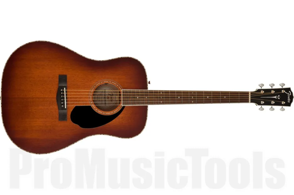 Offre Spéciale Fender PD-220E Dreadnought Aged Cognac Burst Mahogany Limited Edition