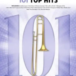Hal Leonard 101 Top Hits for Trombone - Trombone - Book Offre Exclusive