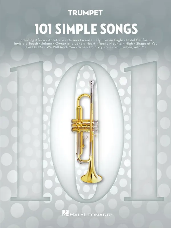 Hal Leonard 101 Simple Songs - Trumpet - Book Remise