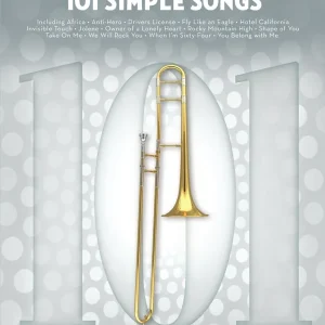 Hal Leonard 101 Simple Songs - Trombone - Book Bon Marché