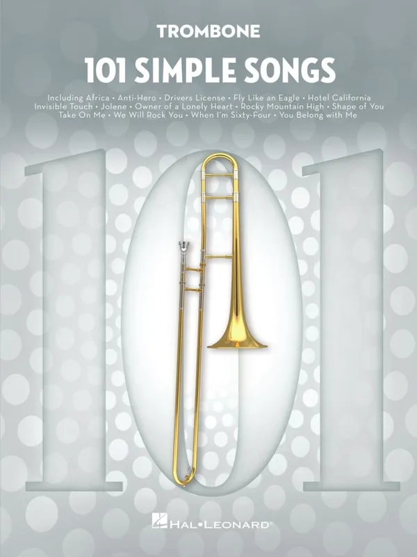 Hal Leonard 101 Simple Songs - Trombone - Book Bon Marché