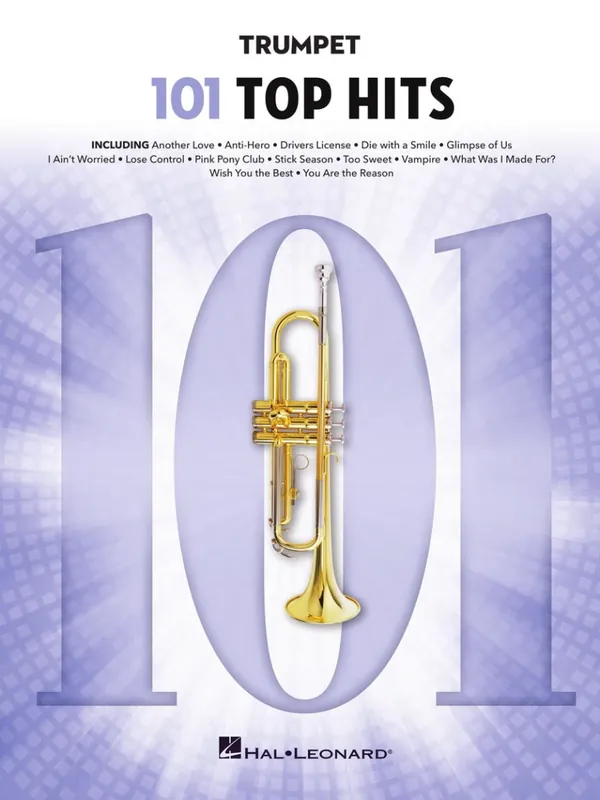Hal Leonard 101 Top Hits for Trumpet - Trumpet - Book Marque