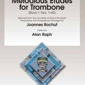 Jusqu'à Épuisement Des Stocks Carl Fischer Melodious Etudes for Trombone, Book 1 Nos. 1-60 - Bordogni/Rochut/Raph - Book/Media Online