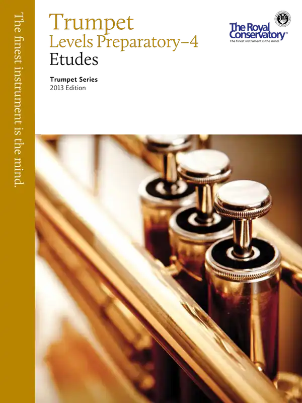 Frederick Harris Music Company RCM Trumpet Etudes Preparatory- Level 4 - Trumpet Series 2013 Edition - Book Prix Cassé