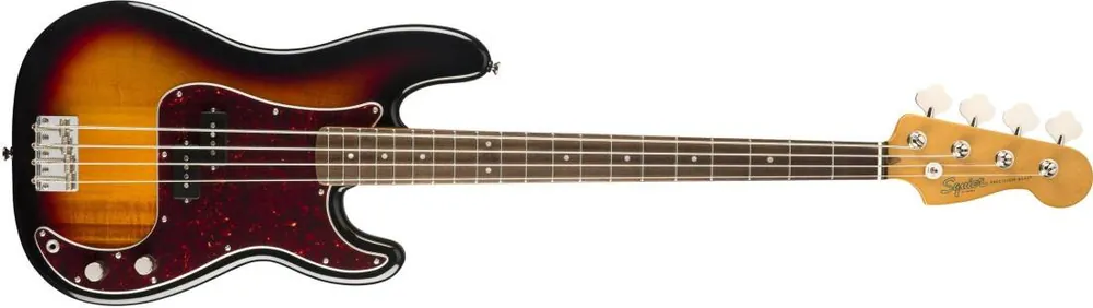 Squier Classic Vibe ‘60s Precision Bass, Laurel Fingerboard - 3-Tone Sunburst Populaire