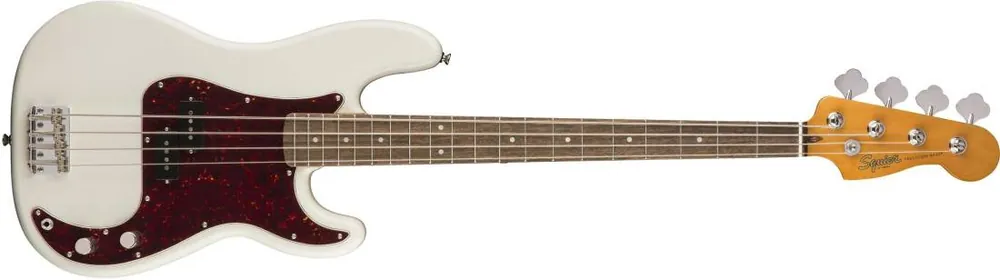 Squier Classic Vibe ‘60s Precision Bass, Laurel Fingerboard - Olympic White Certifié