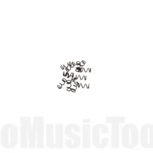 Pas Cher Fender American Deluxe/American Series Stratocaster Intonation Springs - Tall 3/8" (for A,D,B - High E String) - Black (12)