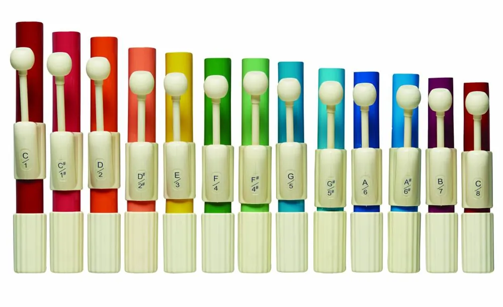 Meilleur Choix Rhythm Band Student Handchime Set - 13 notes in KidsPlay Colours
