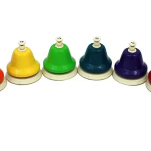 Rhythm Band ChromaNotes 8-note Diatonic Deskbell Set Dernière Chance