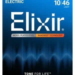 Nouvel Arrivage Elixir Strings NANOWEB Electric Light Strings 10-46