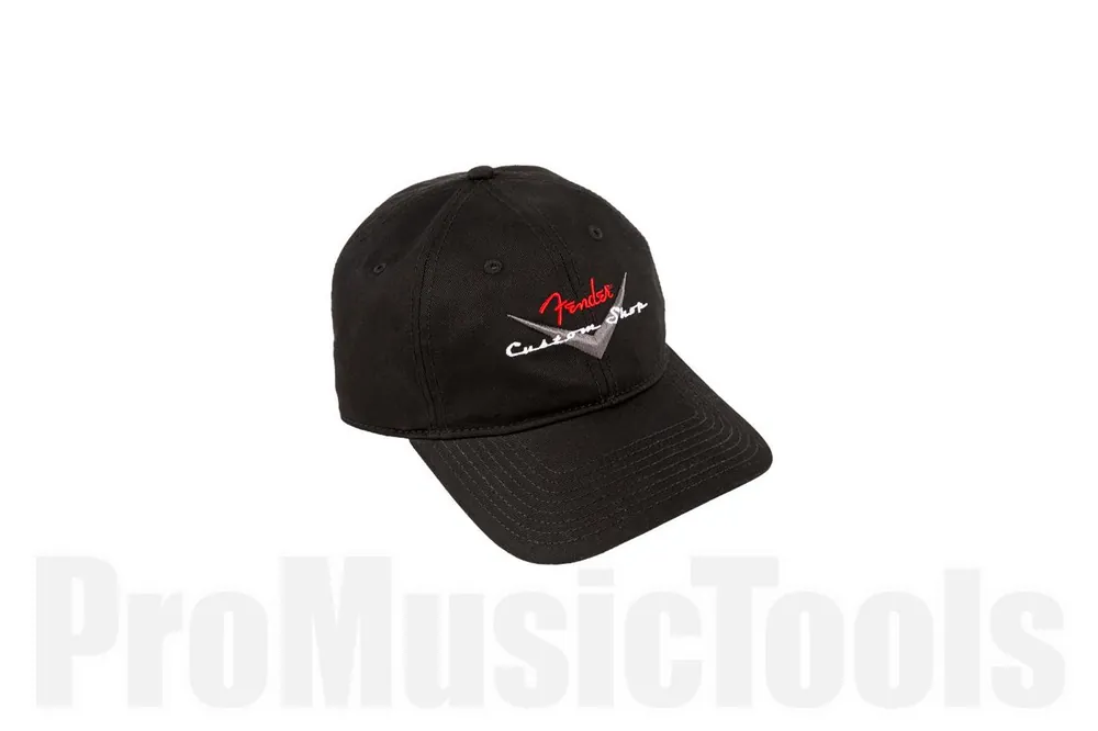 Fender Custom Shop Baseball Hat - Black - One Size Fits Most Meilleur Choix
