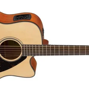 Yamaha Acoustic/Electric Guitar with Solid Sitka Spruce Top Vente Directe