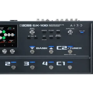 BOSS GX-100 Guitar Effects Processor with Touchscreen Display Expédition Rapide