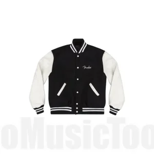 Réduction Fender Custom Shop Varsity Jacket - Black/White - L