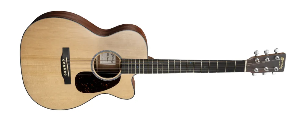 Vente Flash Martin Guitars 000CJr-E Spruce/Sapele Acoustic/Electric Guitar with Gigbag