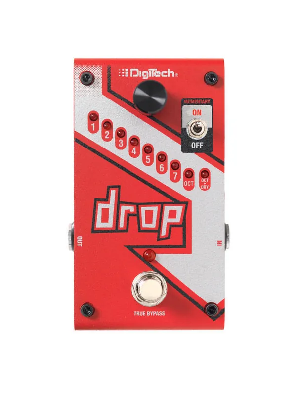 Remise Digitech Polyphonic Drop Tuning Pitch Shifter - Red