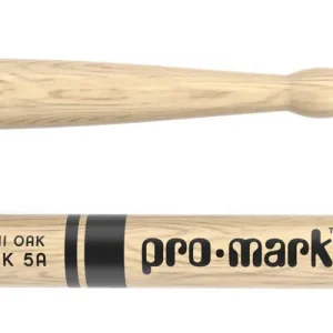 Prix Réduit Promark 5A Oak Drum Sticks with Wood Tips