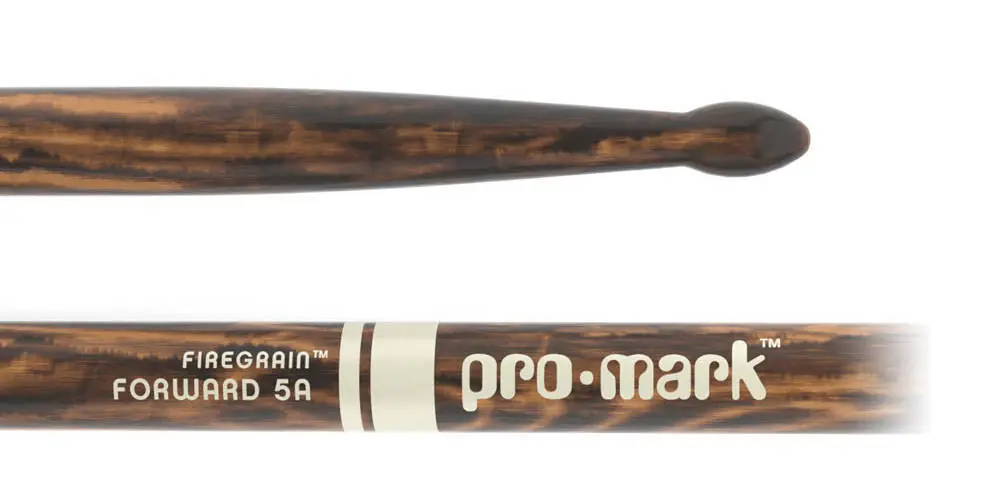 Promark 5A FireGrain Wood Tip Hickory Sticks Promotion Saisonnière