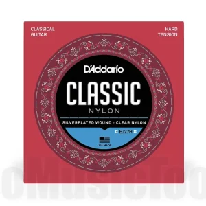 Acheter En Ligne D‘Addario EJ27H Student Nylon Classical Guitar Strings, Hard Tension