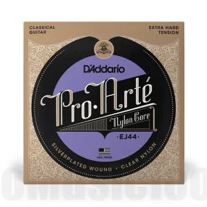 D‘Addario EJ44 Pro-Arte Nylon Classical Guitar Strings, Extra Hard Tension Prix Cassé