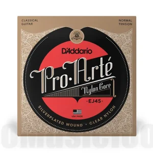 D‘Addario EJ45 Pro-Arte Nylon Classical Guitar Strings, Normal Tension Populaire