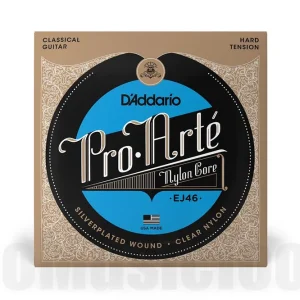 D‘Addario EJ46 Pro-Arte Nylon Classical Guitar Strings, Hard Tension Authentique