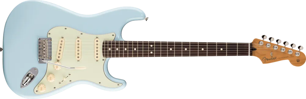 Fender Player II Stratocaster, Chambered Ash with Rosewood Fingerboard - Sonic Blue Authentique