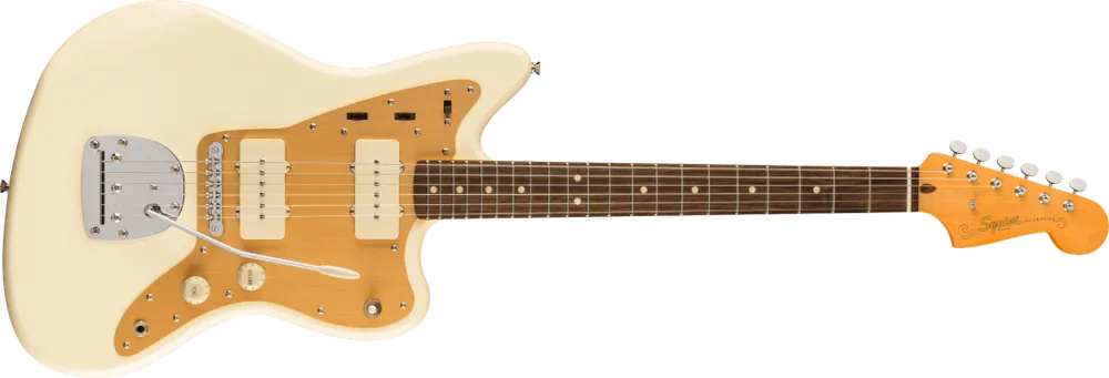 Squier J Mascis Signature Jazzmaster - Vintage White Quantité Limitée
