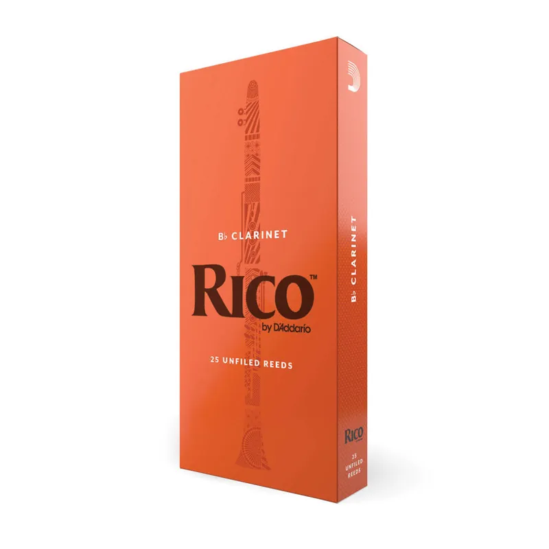 Affaire À Saisir RICO by D‘Addario Clarinet Reeds - Strength 2, 25 Pack