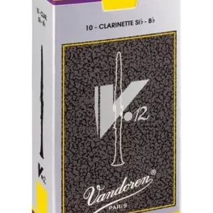 Acheter En Ligne Vandoren V12 Bb Clarinet Reeds (10/Box) - 3.5