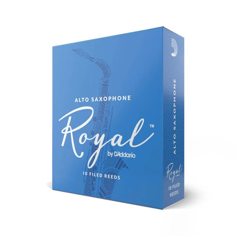 Prix Bas Royal by D‘Addario Alto Sax Reeds, Strength 2 1/2, 10-pack
