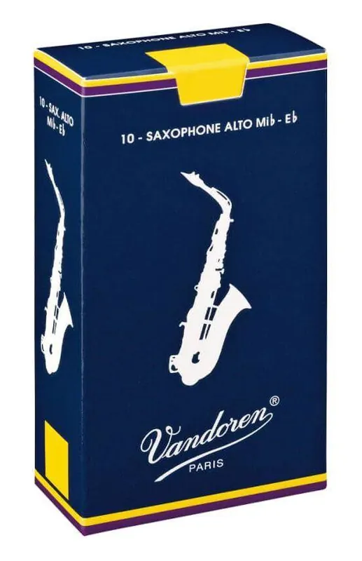 Prix Choc Vandoren Traditional Alto Saxophone Reeds (10/Box) - 3
