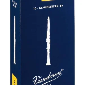 Vandoren Traditional Bb Clarinet Reeds (10/Box) - 3 Promotion Saisonnière