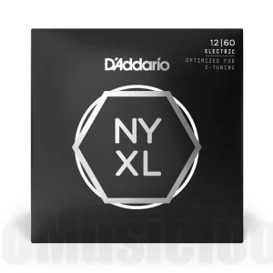 D‘Addario NYXL1260 Nickel Wound Electric Guitar Strings, Extra Heavy, 12-60 Bon Marché