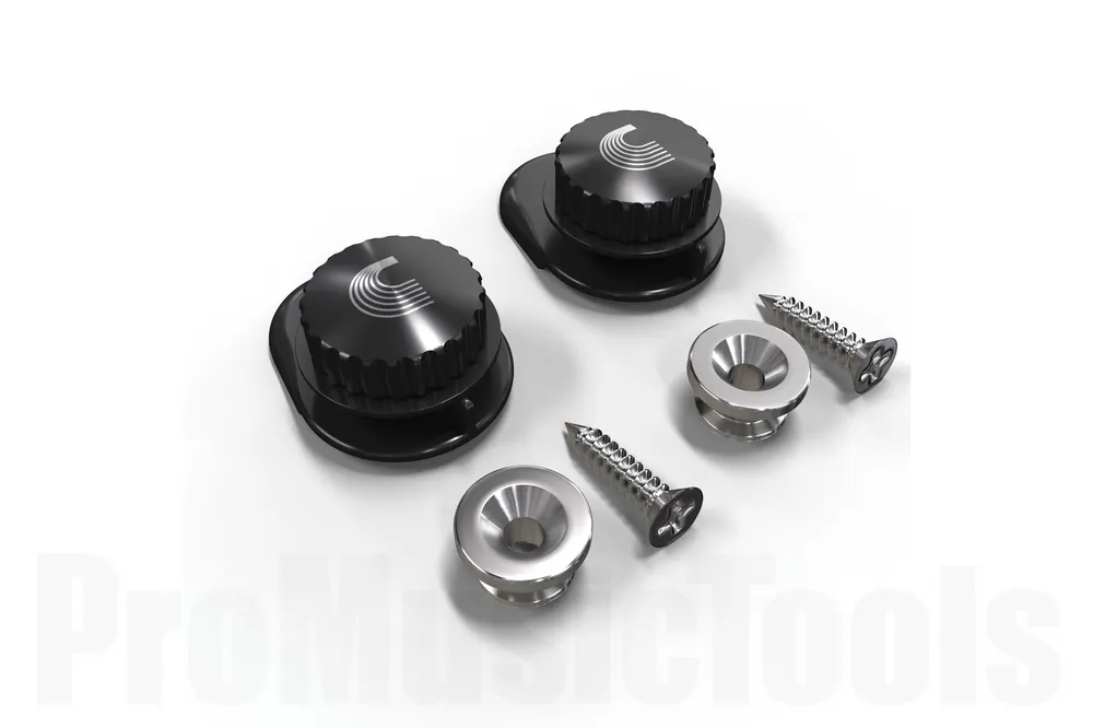 Vente Directe D‘Addario PW-SLS-02 Universal Strap Lock System - Nickel