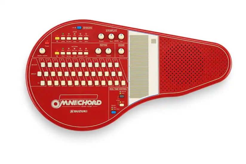 Bon Marché Suzuki OM-108 Omnichord - Red Limited Edition