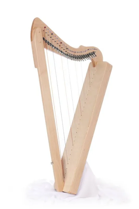 Harpsicle Fullsicle 26-string Harp with Full Levers - Maple Stain Expédition Rapide