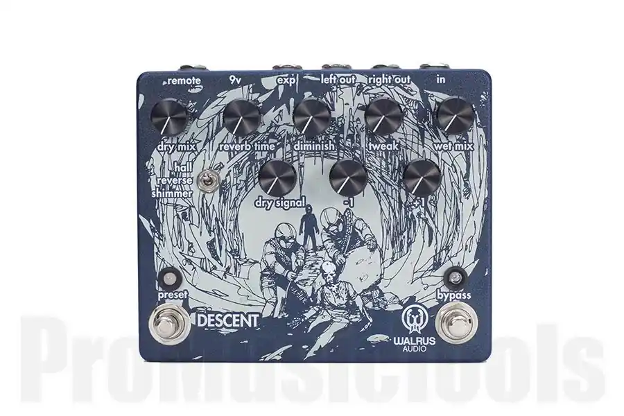 Walrus Audio Descent Reverb / Octave Top Vente