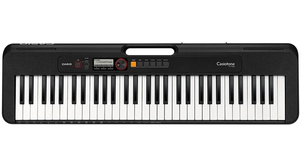 Casio CT-S200 61-key Portable Keyboard - Black Populaire