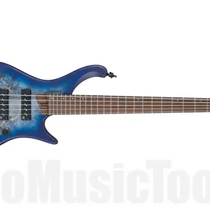 Bon Marché Ibanez EHB1505 PLF Bass Workshop - Pacific Blue Burst Flat