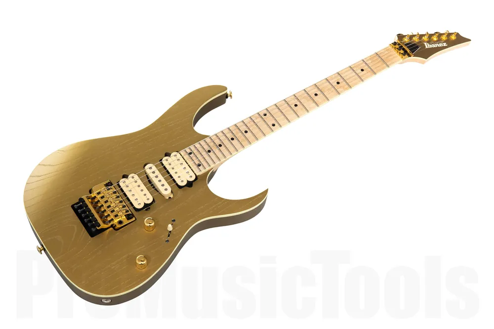 Soldes Ibanez RG657AHM GDF Prestige - Gold Flat s/h