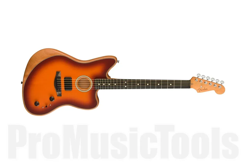 Fender American Acoustasonic Jazzmaster - Tobacco Sunburst Offre Limitée