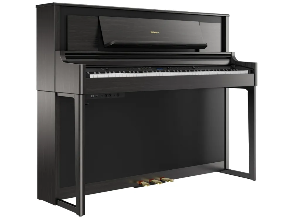 Roland LX706 Digital Piano with Stand - Charcoal Black Dernier Modèle