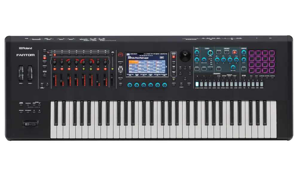 Roland Fantom-6 61-Key Synthesizer/Workstation Keyboard Prix Bas